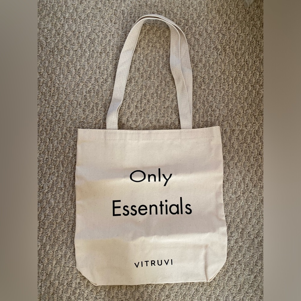 VITRUVI Botanical Tote NEW organic cotton